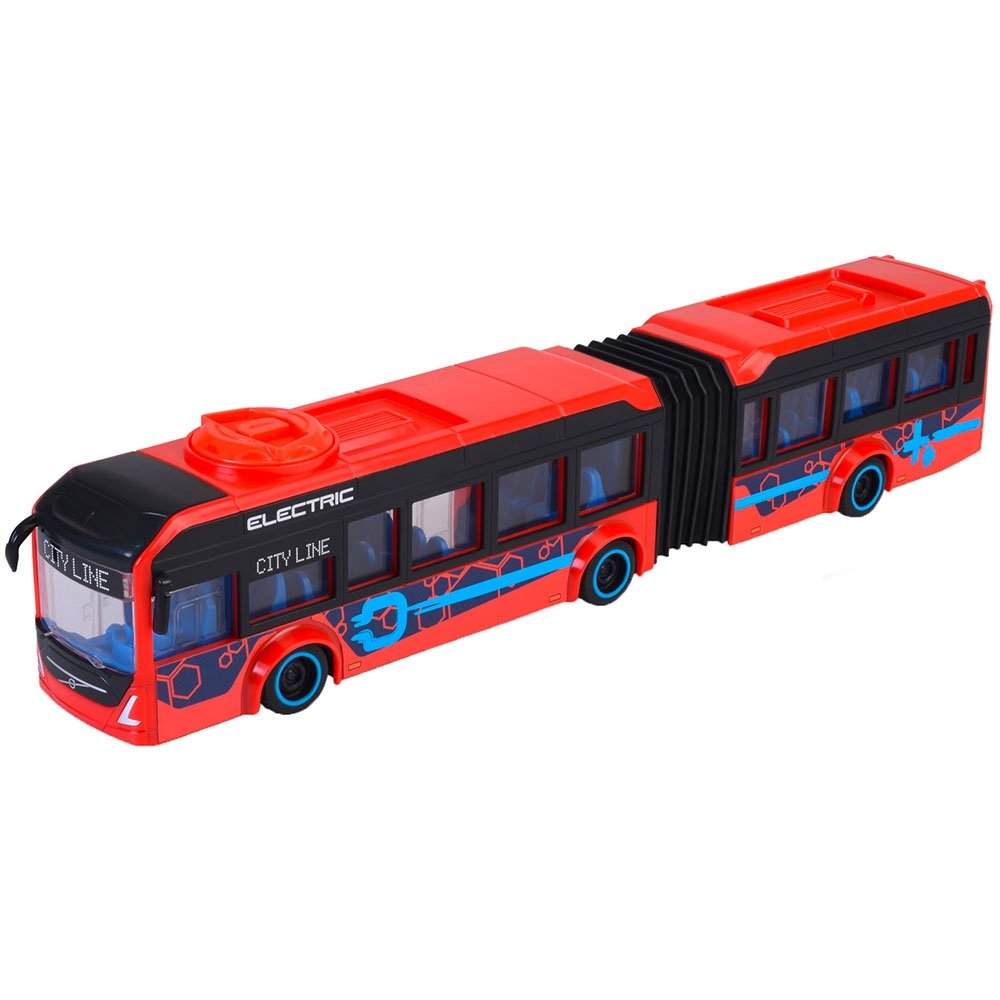 Autobuz Dickie Toys Volvo City Bus 40 cm rosu 2 Autobuz Dickie Toys Volvo City Bus 40 cm rosu