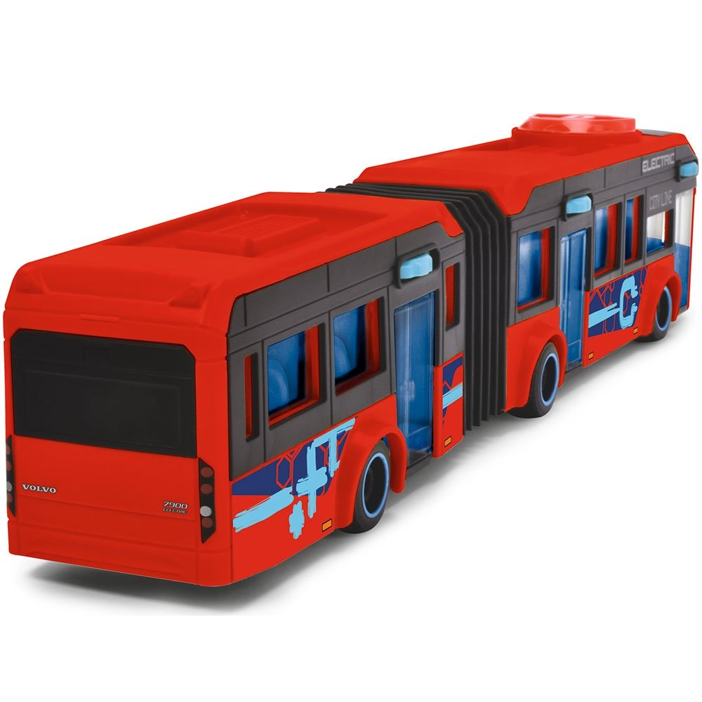 Autobuz Dickie Toys Volvo City Bus 40 cm rosu 7 Autobuz Dickie Toys Volvo City Bus 40 cm rosu - Image 6