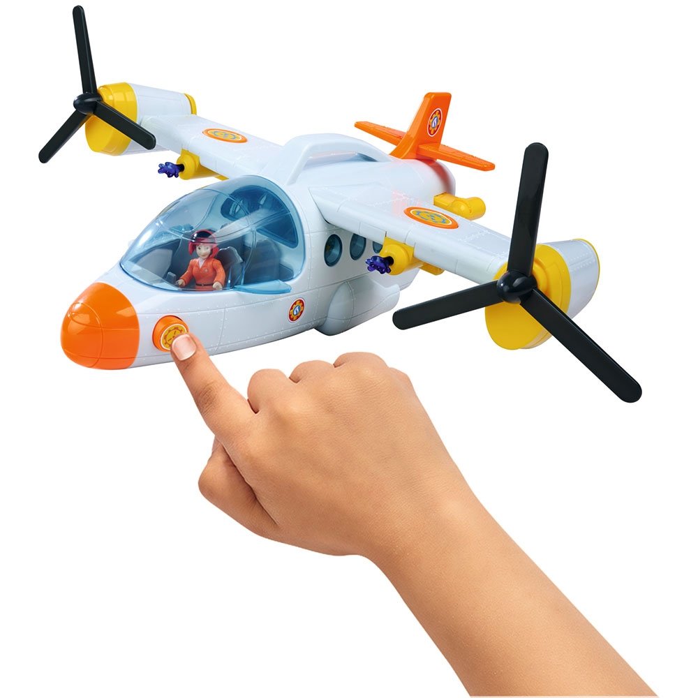 Avion Simba Fireman Sam Swift Rescue 42 Cm Cu Figurine Si Accesorii 3 Avion Simba Fireman Sam Swift Rescue 42 Cm Cu Figurine Si Accesorii - Imagine 2