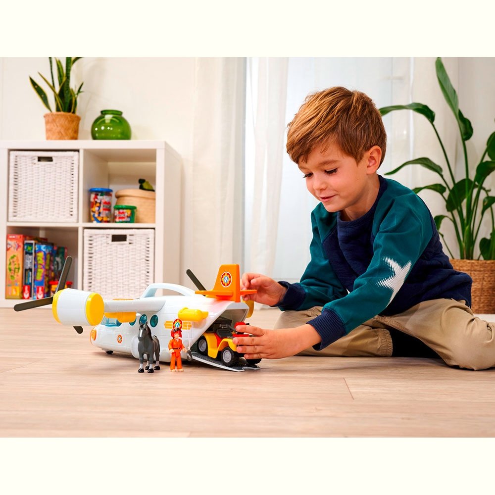 Avion Simba Fireman Sam Swift Rescue 42 Cm Cu Figurine Si Accesorii 18 Avion Simba Fireman Sam Swift Rescue 42 Cm Cu Figurine Si Accesorii - Imagine 17