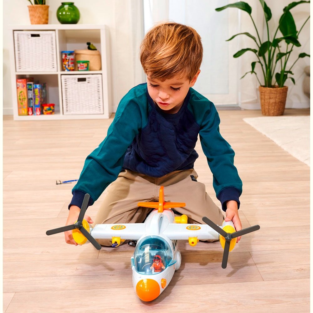 Avion Simba Fireman Sam Swift Rescue 42 Cm Cu Figurine Si Accesorii 19 Avion Simba Fireman Sam Swift Rescue 42 Cm Cu Figurine Si Accesorii - Imagine 18