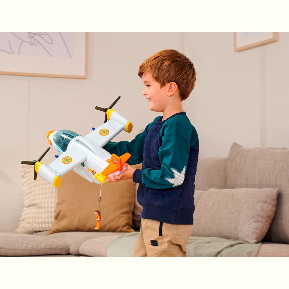 Avion Simba Fireman Sam Swift Rescue 42 Cm Cu Figurine Si Accesorii 20 Avion Simba Fireman Sam Swift Rescue 42 Cm Cu Figurine Si Accesorii - Imagine 19