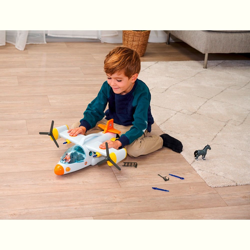 Avion Simba Fireman Sam Swift Rescue 42 Cm Cu Figurine Si Accesorii 16 Avion Simba Fireman Sam Swift Rescue 42 Cm Cu Figurine Si Accesorii - Imagine 15