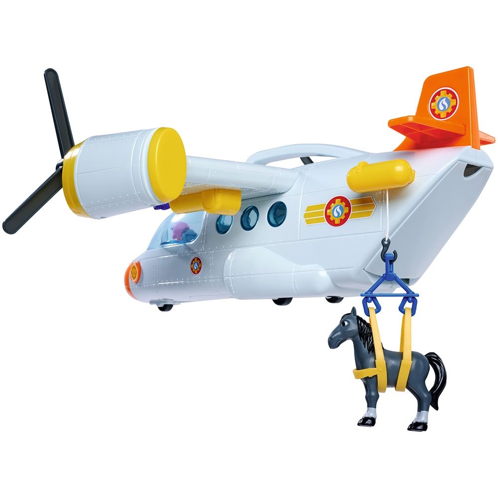 Avion Simba Fireman Sam Swift Rescue 42 Cm Cu Figurine Si Accesorii 9 Avion Simba Fireman Sam Swift Rescue 42 Cm Cu Figurine Si Accesorii - Imagine 8