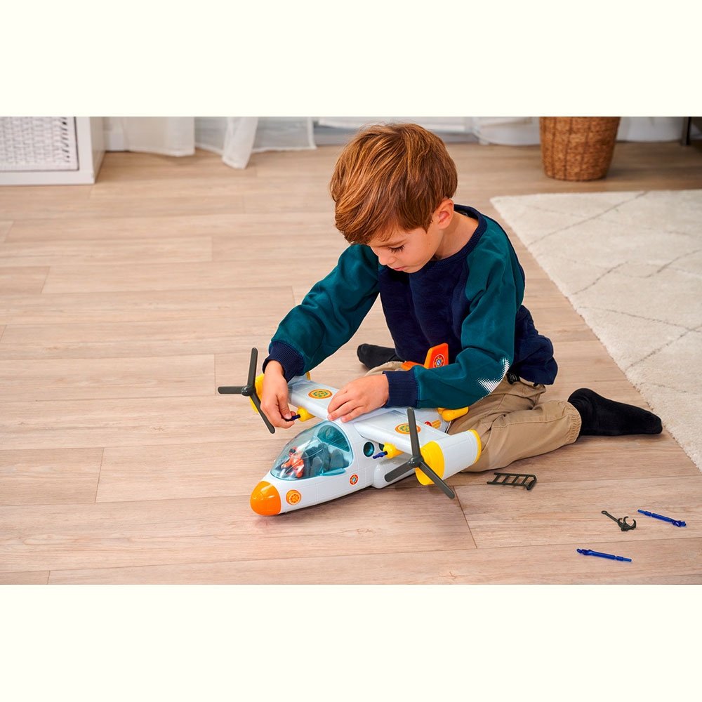 Avion Simba Fireman Sam Swift Rescue 42 Cm Cu Figurine Si Accesorii 15 Avion Simba Fireman Sam Swift Rescue 42 Cm Cu Figurine Si Accesorii - Imagine 14