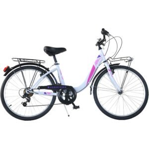 Bicicleta Dino Bikes 26" City Summertime alb