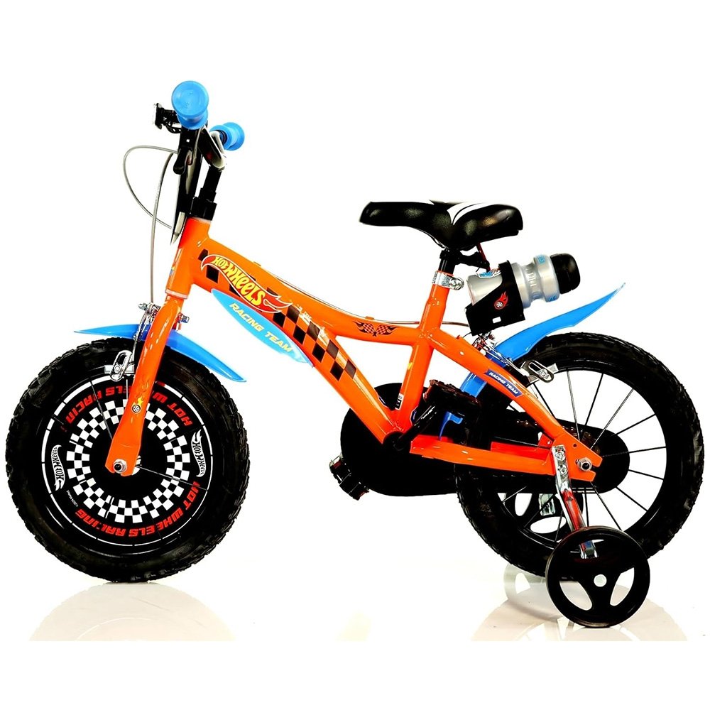 Bicicleta copii Dino Bikes 14" Hot Wheels 3 Bicicleta copii Dino Bikes 14" Hot Wheels - imagine 2