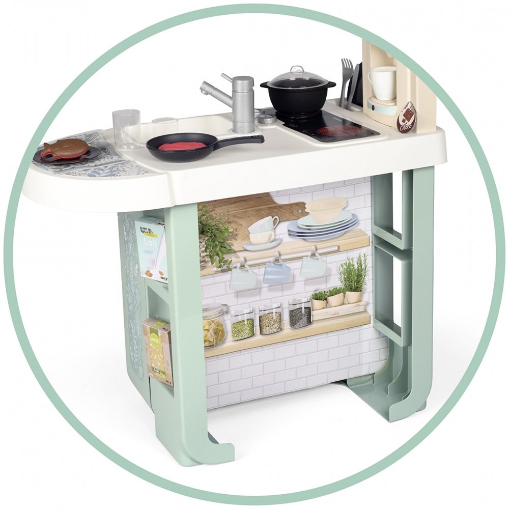 Bucatarie Smoby Cherry Kitchen cu 25 accesorii 9 Bucatarie Smoby Cherry Kitchen cu 25 accesorii - Image 8