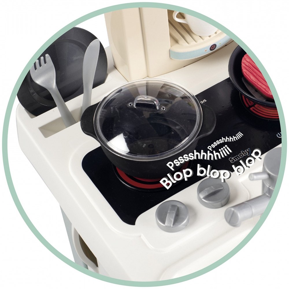 Bucatarie Smoby Cherry Kitchen cu 25 accesorii 6 Bucatarie Smoby Cherry Kitchen cu 25 accesorii - Image 5