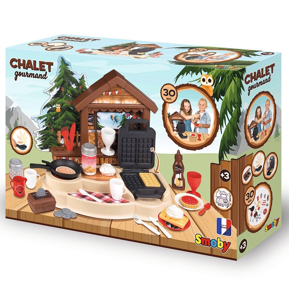 Bucatarie Smoby Gourmand Chalet cu accesorii 7 Bucatarie Smoby Gourmand Chalet cu accesorii - Image 6