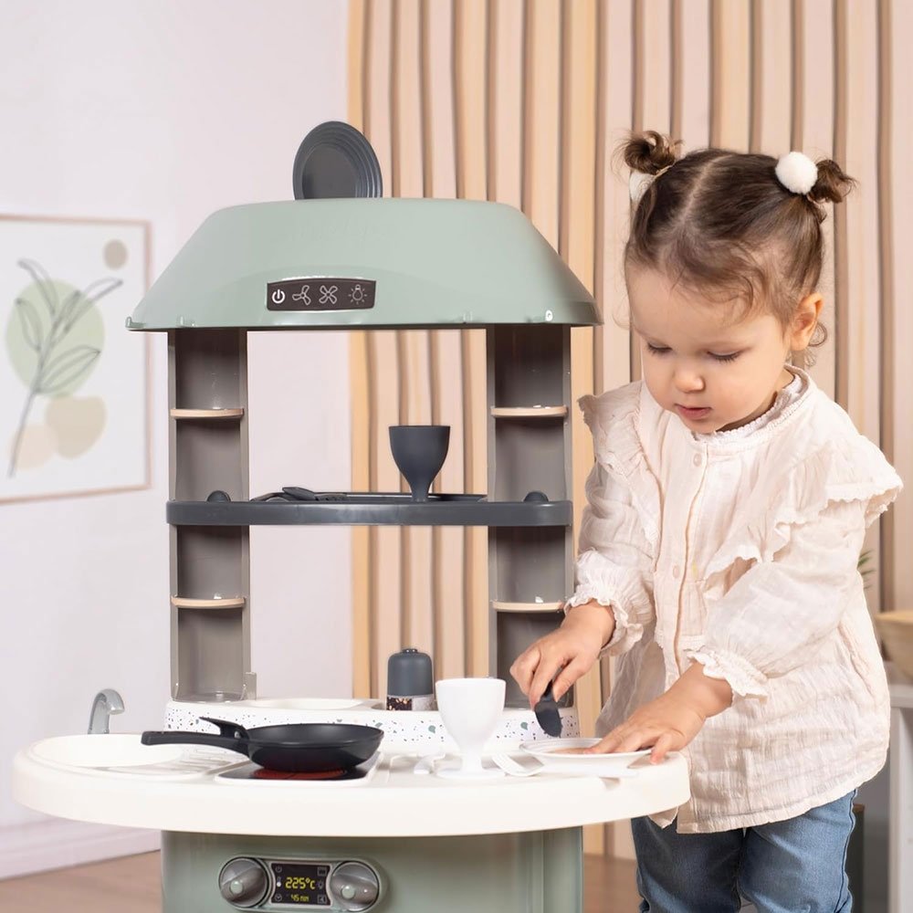 Bucatarie Smoby Nova verde cu accesorii 7 Bucatarie Smoby Nova verde cu accesorii - Image 6