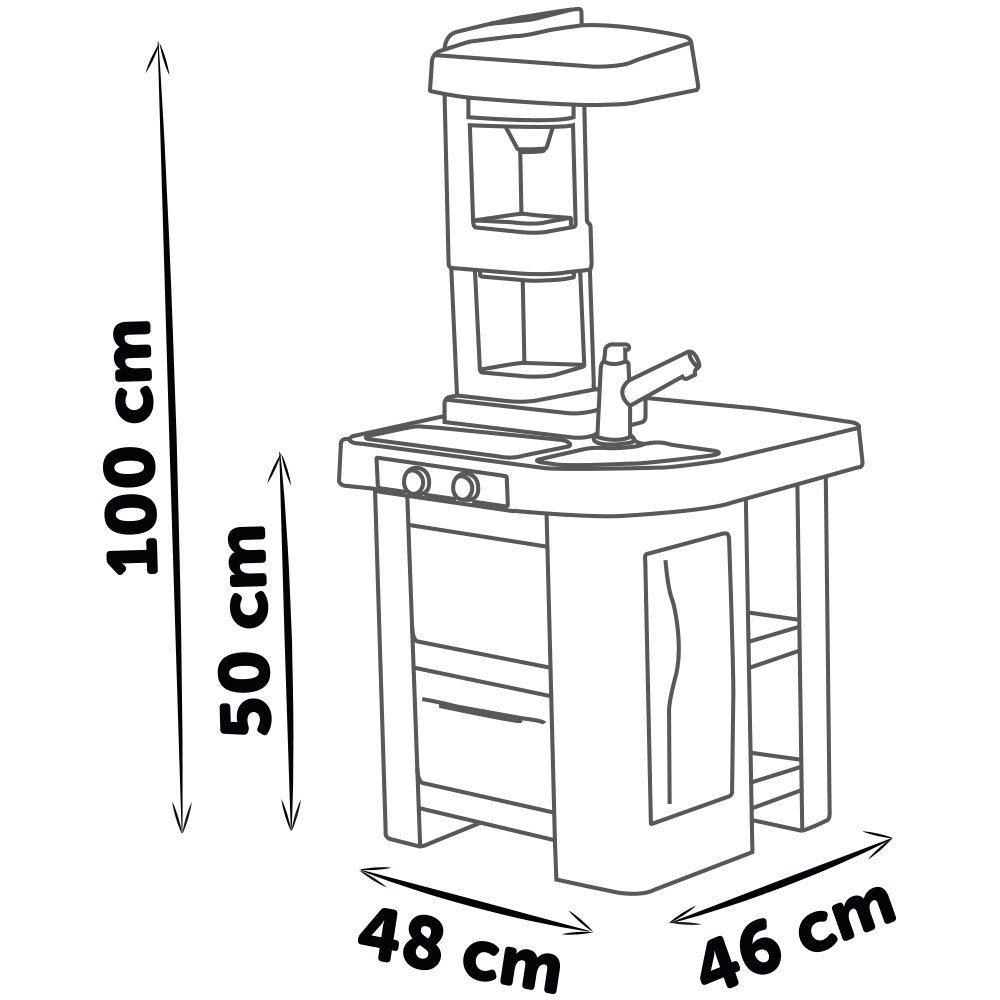 Bucatarie Smoby Tefal Studio cu accesorii 3 Bucatarie Smoby Tefal Studio cu accesorii - Image 2
