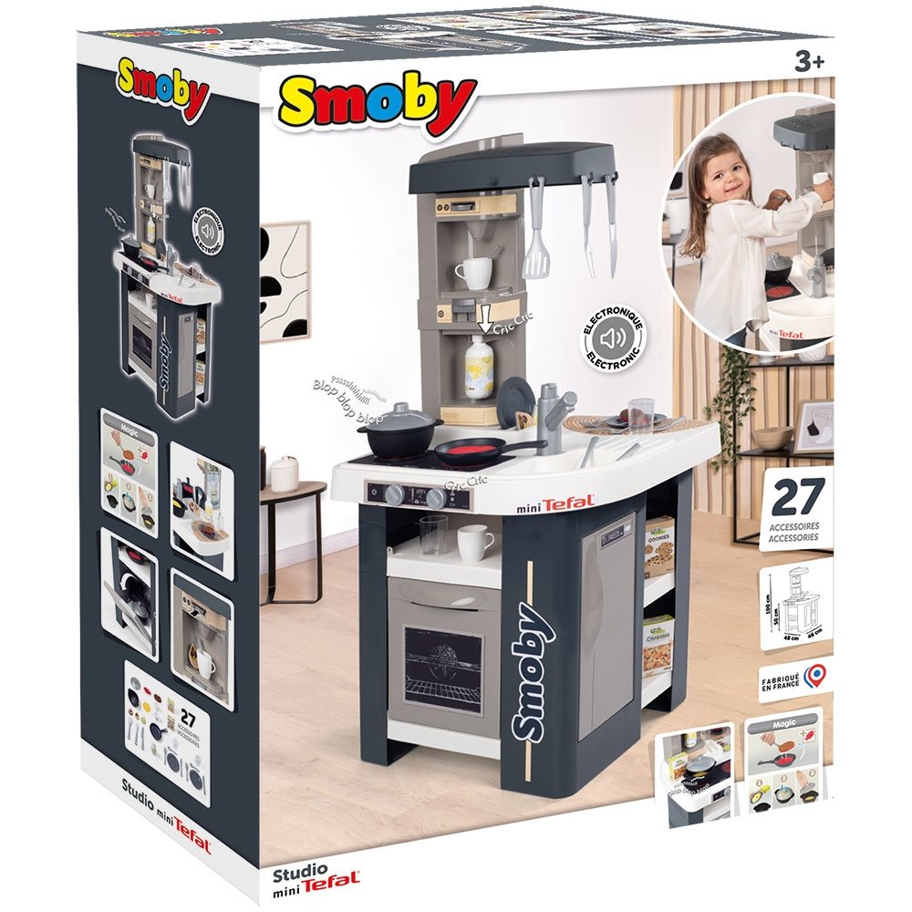 Bucatarie Smoby Tefal Studio cu accesorii 14 Bucatarie Smoby Tefal Studio cu accesorii - Image 13