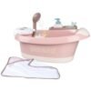Cadita Pentru Papusa Smoby Baby Nurse Baleno Bath Roz Cu Accesorii I Best Buy Babys