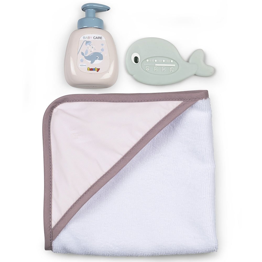 Cadita Pentru Papusa Smoby Baby Nurse Baleno Bath Roz Cu Accesorii 3 Cadita Pentru Papusa Smoby Baby Nurse Baleno Bath Roz Cu Accesorii - Imagine 2