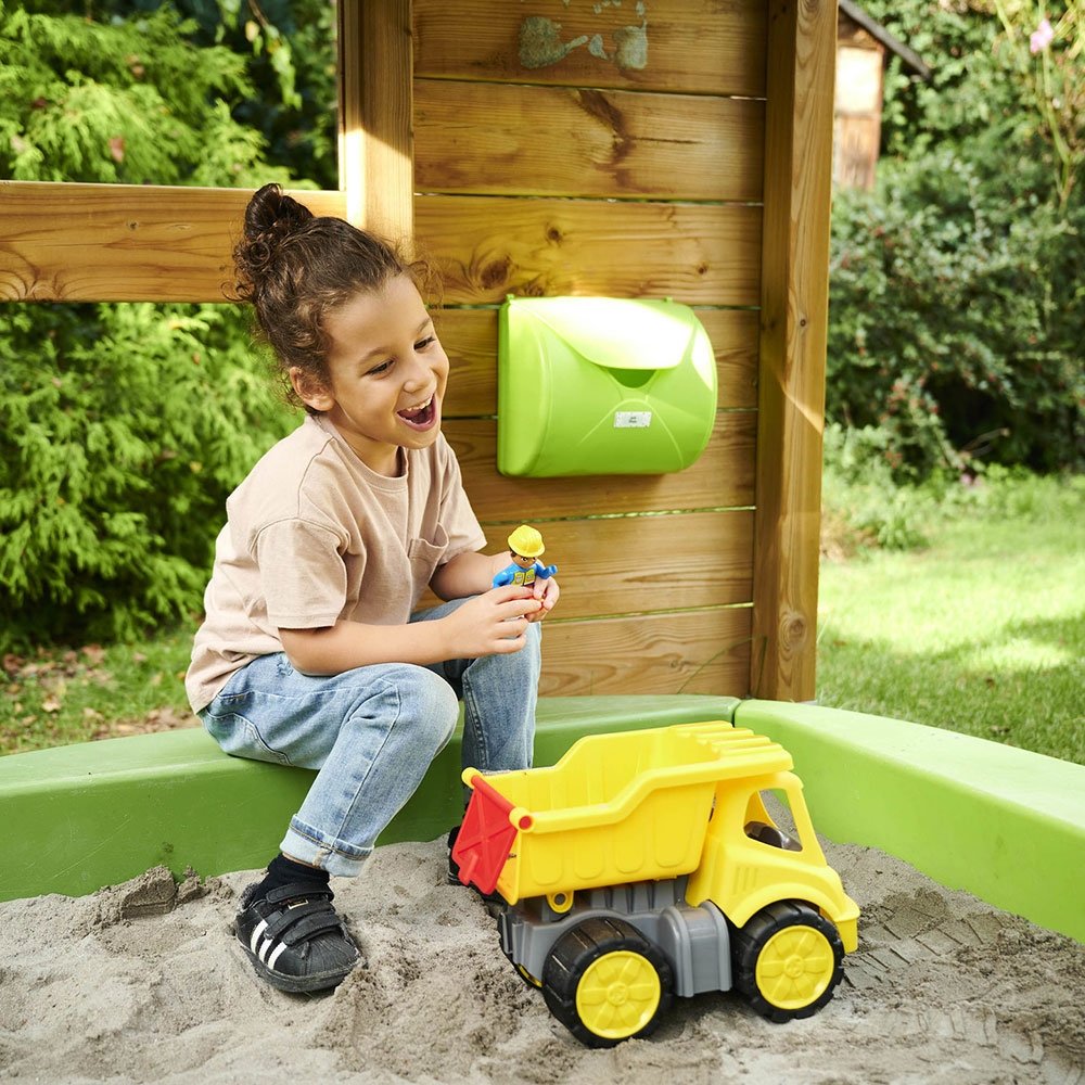 Camion basculant Big Power Worker cu figurina 5 Camion basculant Big Power Worker cu figurina - Image 4