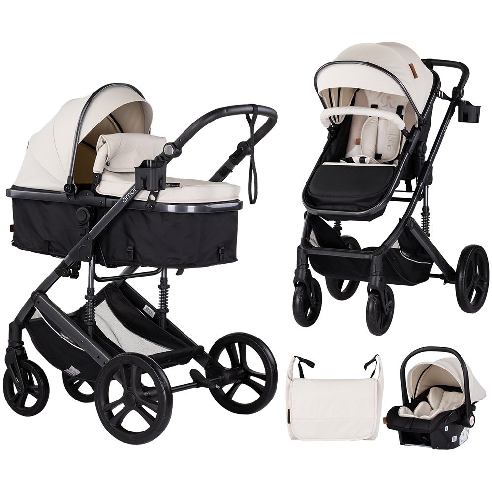 Carucior Chipolino Amore 3 in 1 biscotta 2 Carucior Chipolino Amore 3 in 1 biscotta