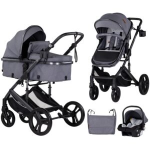 Carucior Chipolino Amore 3 in 1 cloud grey