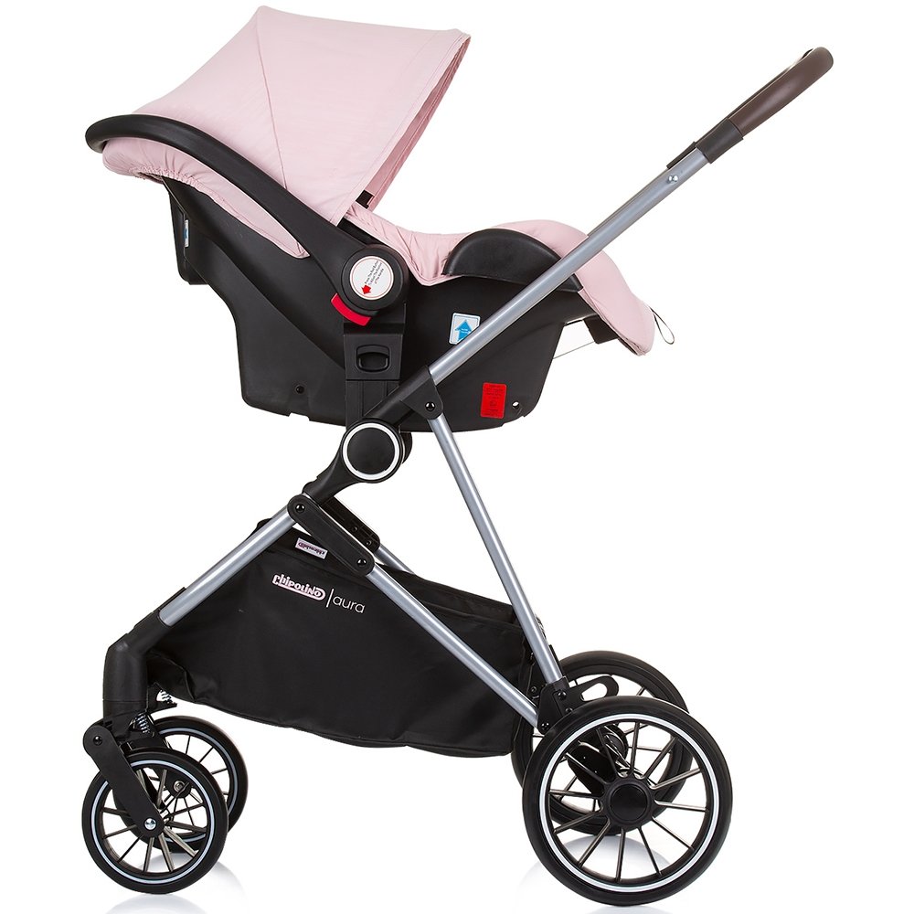 Carucior Chipolino Aura 3 in 1 flamingo 9 Carucior Chipolino Aura 3 in 1 flamingo - Image 8