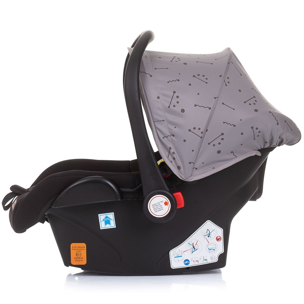 Carucior Chipolino Camea 3 in 1 graphite 16 Carucior Chipolino Camea 3 in 1 graphite - Image 15