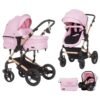 Carucior Chipolino Camea 3 in 1 rose water 14 Carucior Chipolino Camea 3 in 1 rose water I Best Buy Babys