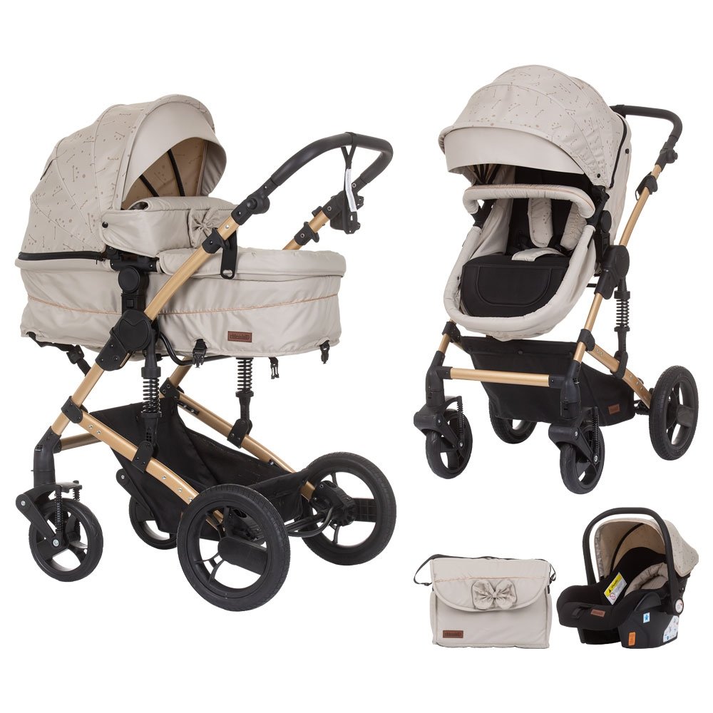Carucior Chipolino Camea 3 in 1 sand 2 Carucior Chipolino Camea 3 in 1 sand