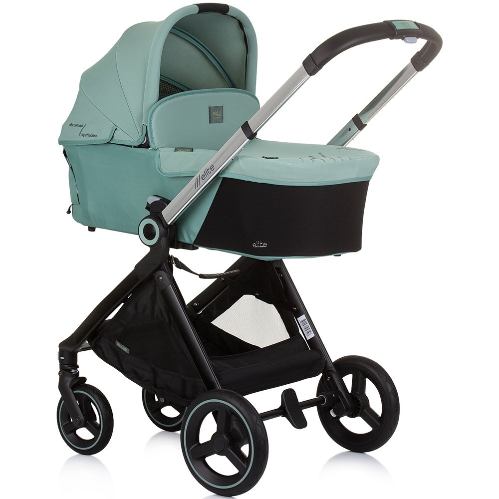 Carucior Chipolino Elite 3 in 1 pastel green 3 Carucior Chipolino Elite 3 in 1 pastel green - Image 2