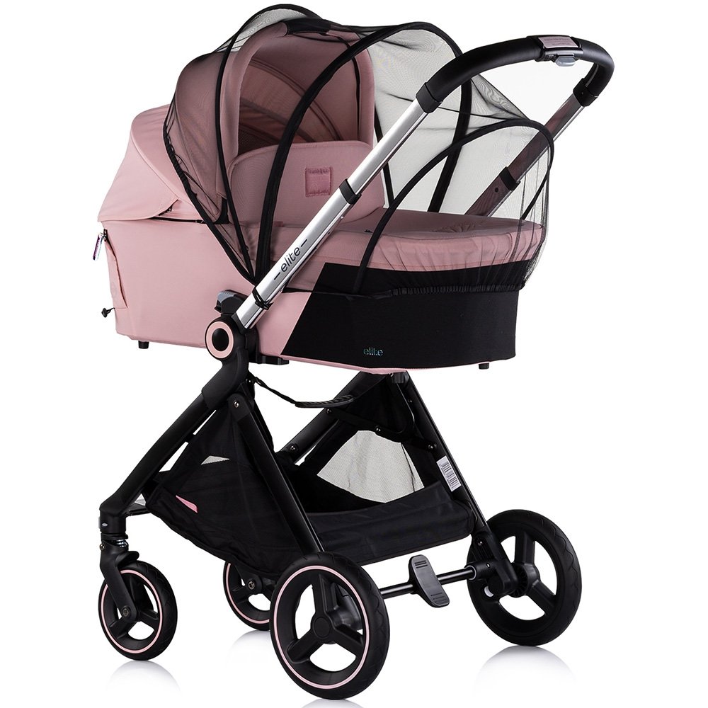 Carucior Chipolino Elite 3 in 1 pink marshmallow 4 Carucior Chipolino Elite 3 in 1 pink marshmallow - Image 3