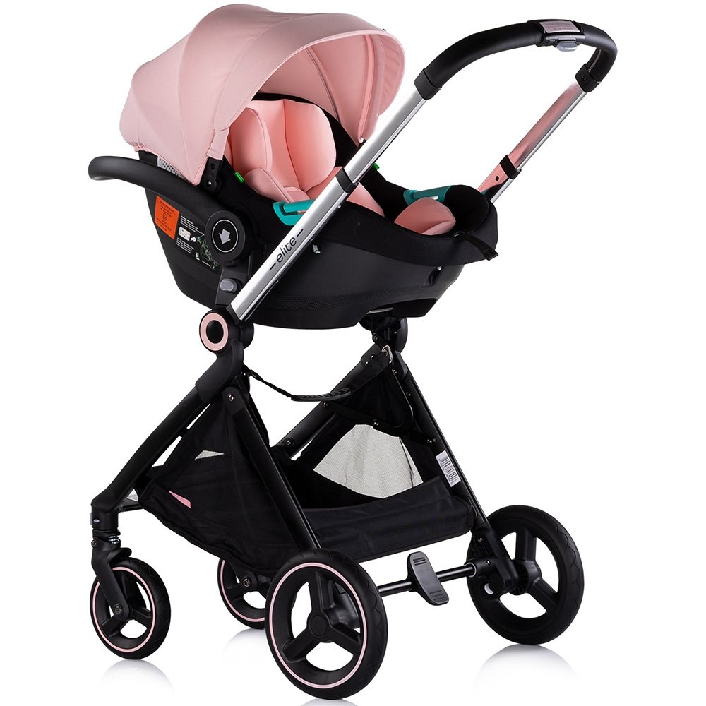 Carucior Chipolino Elite 3 in 1 pink marshmallow 16 Carucior Chipolino Elite 3 in 1 pink marshmallow - Image 15
