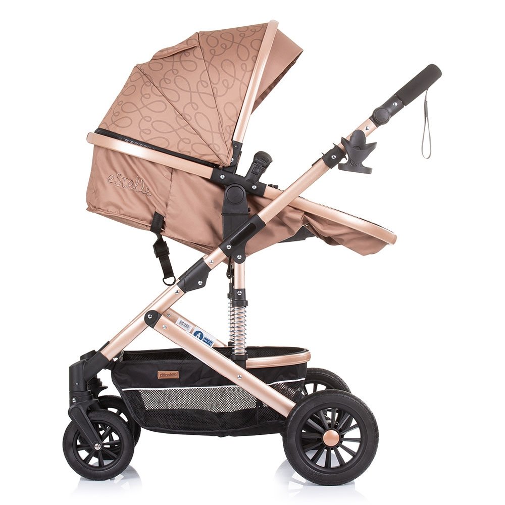 Carucior Chipolino Estelle 2 in 1 sand 9 Carucior Chipolino Estelle 2 in 1 sand - imagine 8