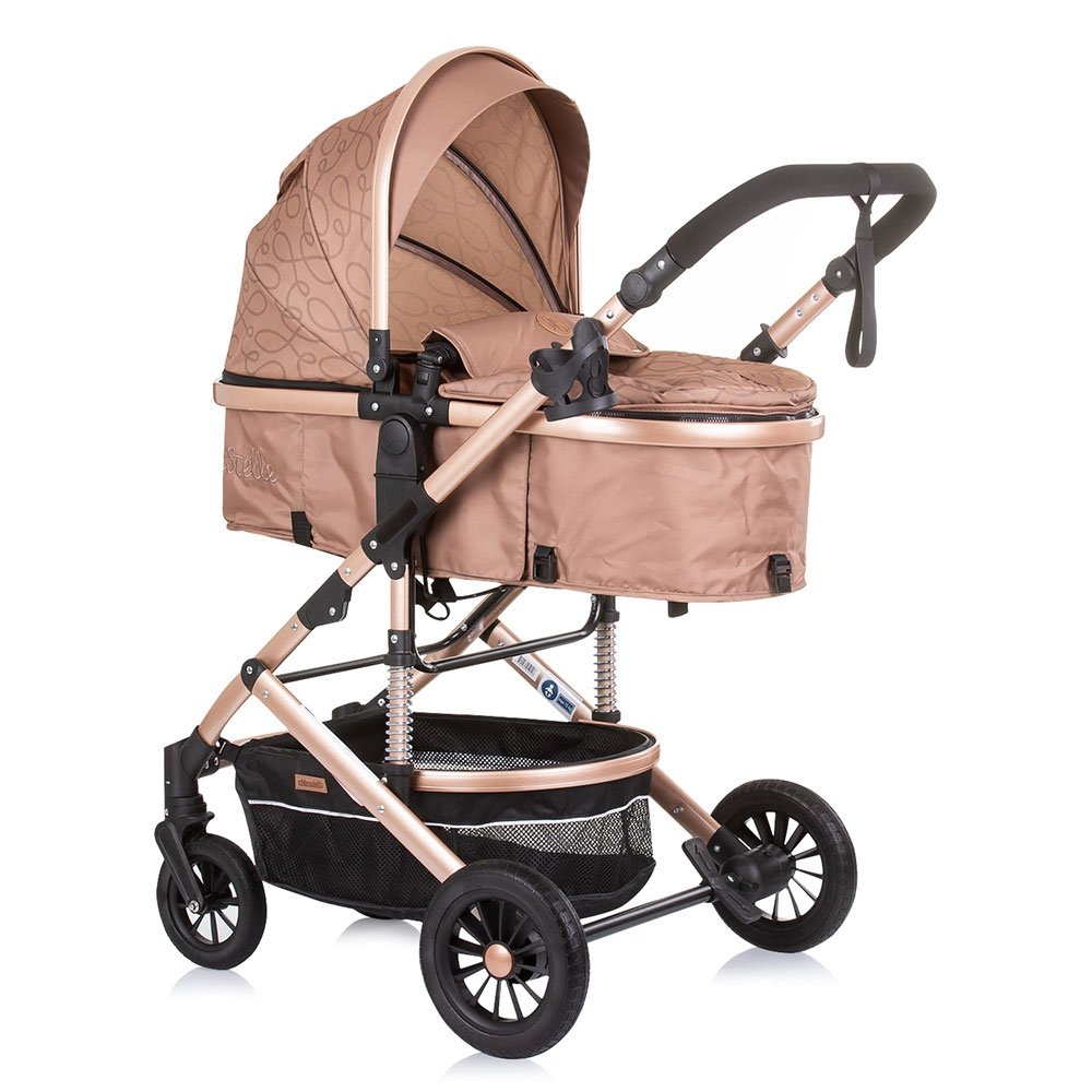 Carucior Chipolino Estelle 2 in 1 sand 3 Carucior Chipolino Estelle 2 in 1 sand - imagine 2