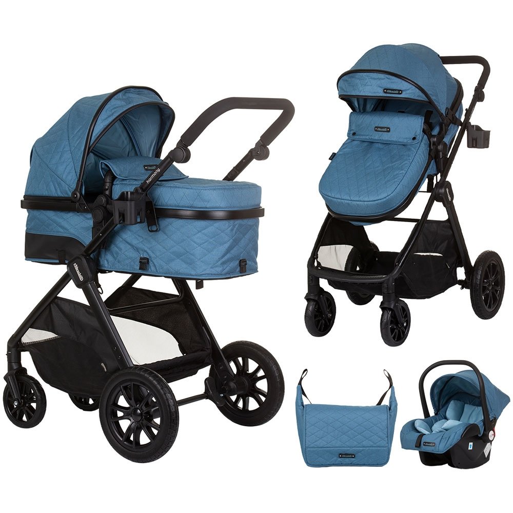 Carucior Chipolino Harmony 3 in 1 blue 2 Carucior Chipolino Harmony 3 in 1 blue