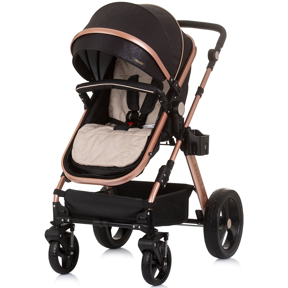 Carucior Chipolino Havana 2 in 1 obsidian gold 3 Carucior Chipolino Havana 2 in 1 obsidian gold - Image 2