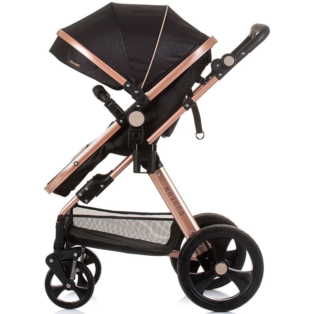 Carucior Chipolino Havana 2 in 1 obsidian gold 6 Carucior Chipolino Havana 2 in 1 obsidian gold - Image 5