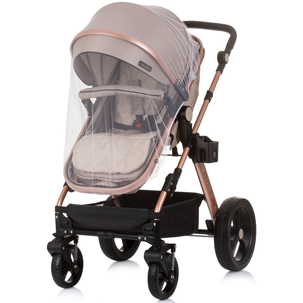 Carucior Chipolino Havana 3 in 1 golden beige 6 Carucior Chipolino Havana 3 in 1 golden beige - Image 5