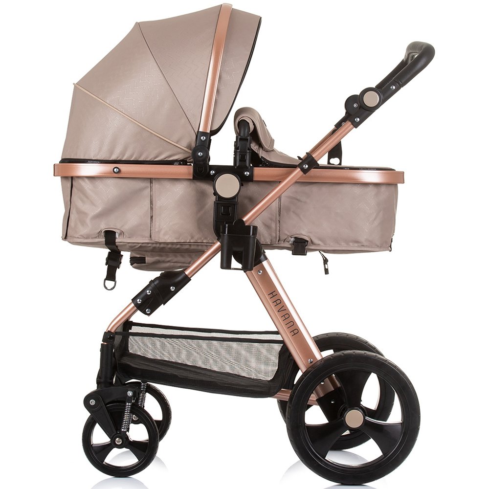 Carucior Chipolino Havana 3 in 1 golden beige 10 Carucior Chipolino Havana 3 in 1 golden beige - Image 9