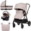 Carucior Chipolino Infinity 3 in 1 macadamia I Best Buy Babys