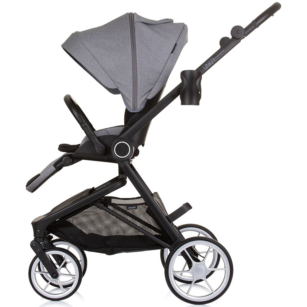 Carucior Chipolino Linea 3 in 1 ash grey 11 Carucior Chipolino Linea 3 in 1 ash grey - Image 10