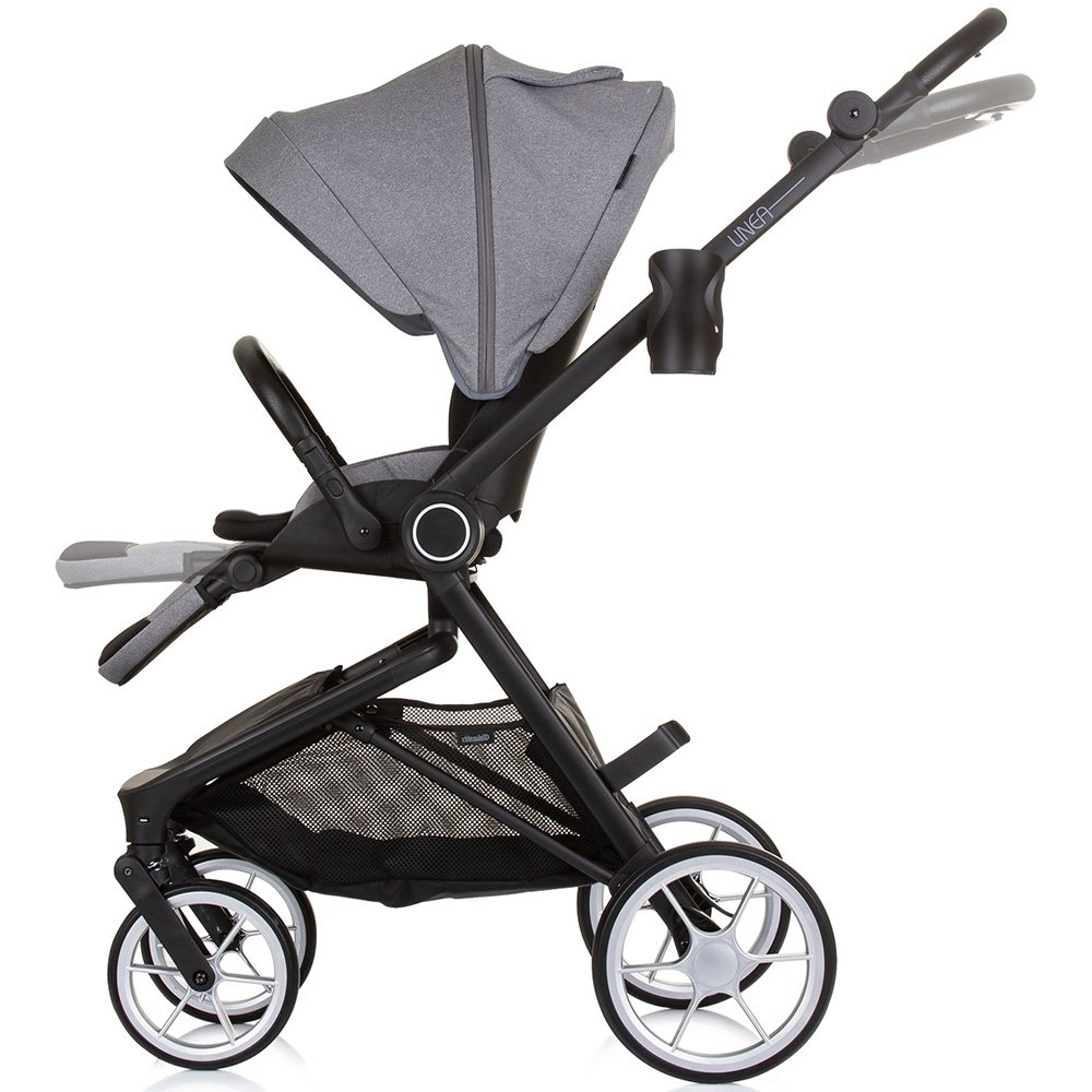 Carucior Chipolino Linea 3 in 1 ash grey 12 Carucior Chipolino Linea 3 in 1 ash grey - Image 11