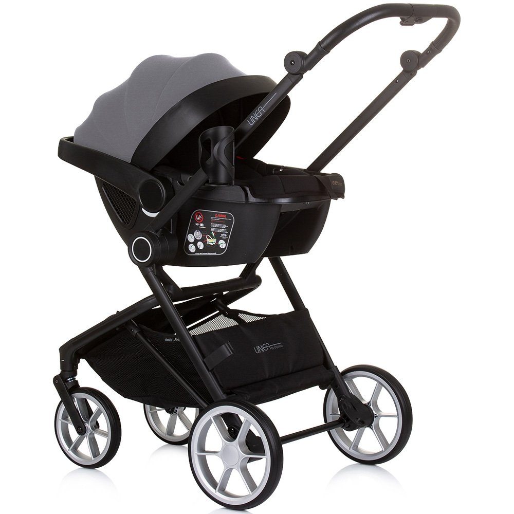 Carucior Chipolino Linea 3 in 1 ash grey 16 Carucior Chipolino Linea 3 in 1 ash grey - Image 15