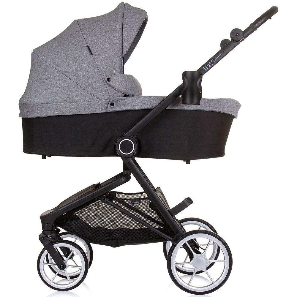 Carucior Chipolino Linea 3 in 1 ash grey 5 Carucior Chipolino Linea 3 in 1 ash grey - Image 4