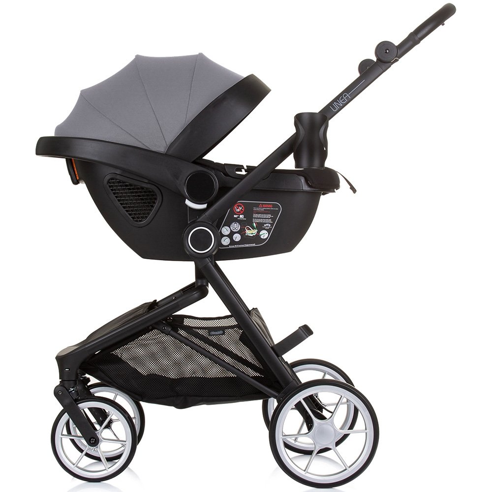 Carucior Chipolino Linea 3 in 1 ash grey 15 Carucior Chipolino Linea 3 in 1 ash grey - Image 14