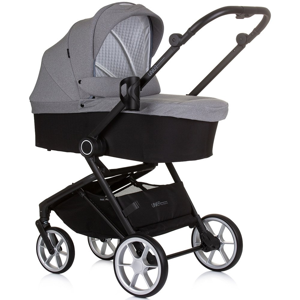 Carucior Chipolino Linea 3 in 1 ash grey 3 Carucior Chipolino Linea 3 in 1 ash grey - Image 2