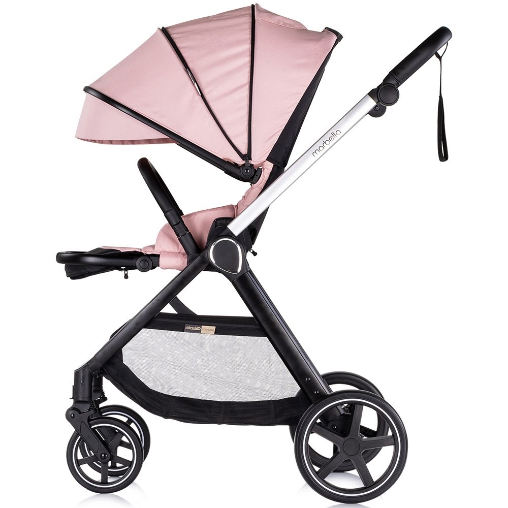 Carucior Chipolino Marbella 3 in 1 pink marshmallow 8 Carucior Chipolino Marbella 3 in 1 pink marshmallow - Image 7