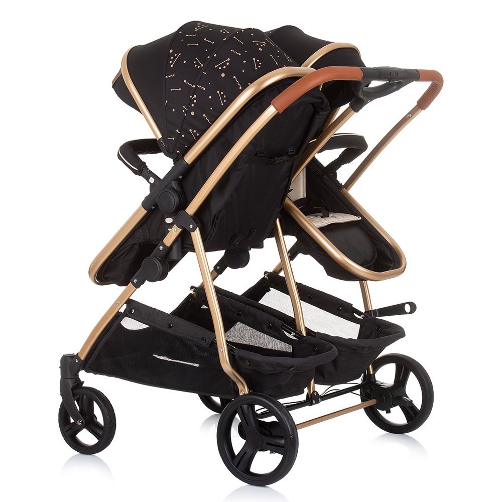 Carucior gemeni Chipolino Duo Smart 2 in 1 ebony 4 Carucior gemeni Chipolino Duo Smart 2 in 1 ebony - Image 3