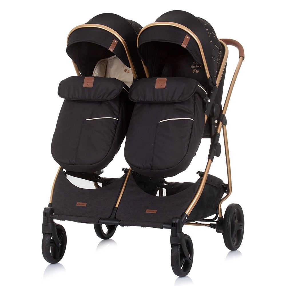 Carucior gemeni Chipolino Duo Smart 2 in 1 ebony 8 Carucior gemeni Chipolino Duo Smart 2 in 1 ebony - Image 7