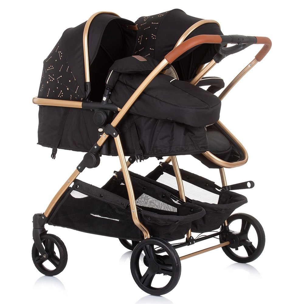 Carucior gemeni Chipolino Duo Smart 2 in 1 ebony 3 Carucior gemeni Chipolino Duo Smart 2 in 1 ebony - Image 2