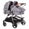 Carucior gemeni Chipolino Duo Smart 2 in 1 graphite I Best Buy Babys