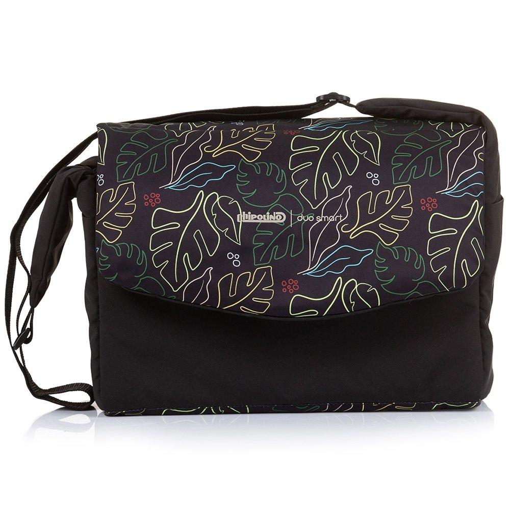 Carucior gemeni Chipolino Duo Smart 2 in 1 obsidian leaves 11 Carucior gemeni Chipolino Duo Smart 2 in 1 obsidian leaves - Image 10