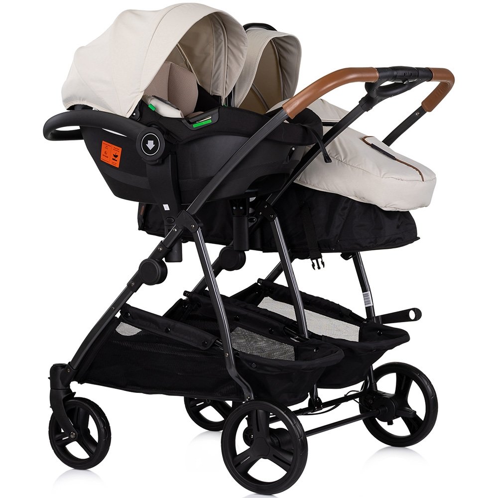 Carucior gemeni Chipolino Duo Smart 3 in 1 biscotta 11 Carucior gemeni Chipolino Duo Smart 3 in 1 biscotta - Image 10